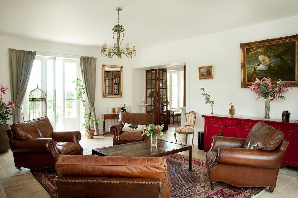 Domaine De La Fauconnie Hotel Campsegret Luaran gambar